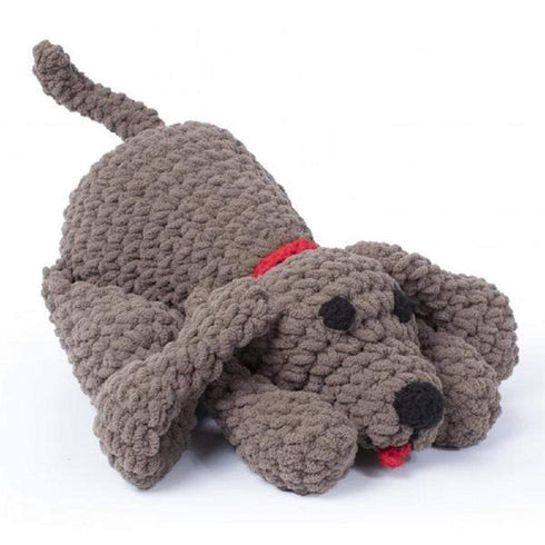 AussieSuperStore Haberdashery Supplies Dylan Dog Critters Collection Knitty Kit (in 9 designs) Critters Collection Knitty Kit (in 9 designs) | Toy Making Supplies | Knitting Wool | Yarn | Crotchet Yarn 036088 036088-DYLANDOG